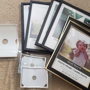 9 brand new never used picture frames